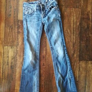 Miss Me girls size 12 bootcut jeans